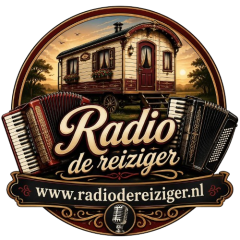 Logo van radio de reiziger