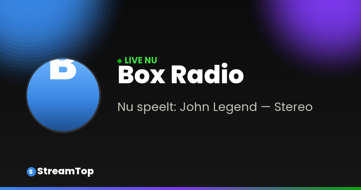 Deelafbeelding van Box Radio