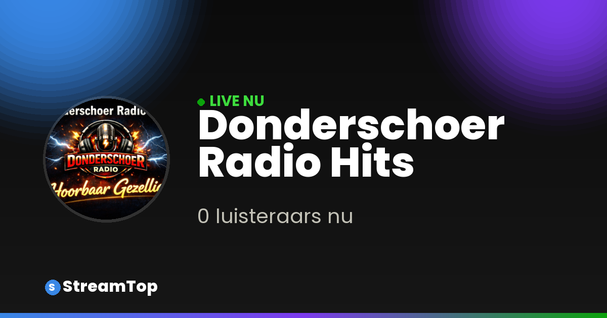 Deelafbeelding van Donderschoer Radio Hits