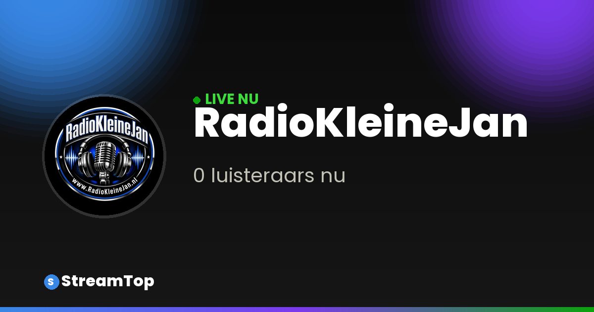 Deelafbeelding van RadioKleineJan